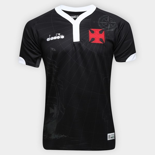 Camiseta Vasco da Gama Replica Tercera Ropa 2018/19 Negro